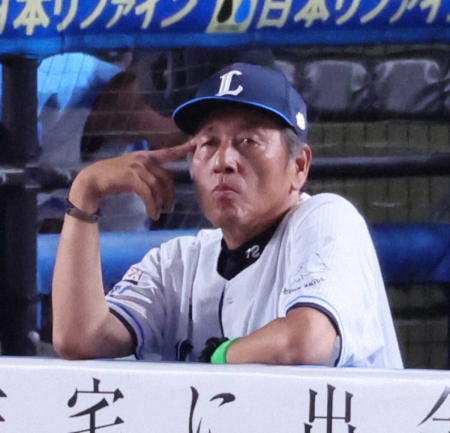 西武・渡辺監督代行「プロとしてはどんなものかというところ」　プロ野球ワースト更新の対ロッテ14連敗