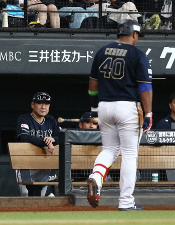 オリックス・中嶋監督激怒　紅林に「ずっと出てきた選手がああいうことをしていたら勝ち運もこない」