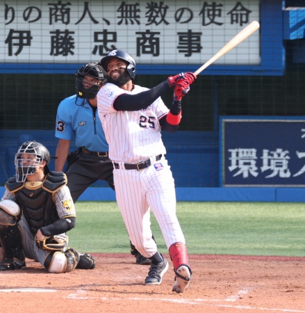 【ファーム情報】ロッテ・山本がリーグ単独トップ12号　ヤクルト・サンタナが2打席連発