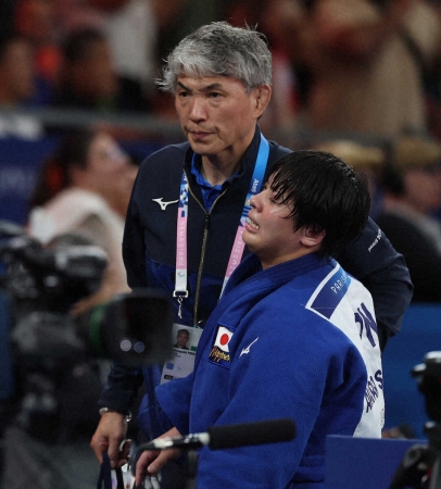 【柔道】女子日本代表・増地監督「私の責任」過去最低メダル2個に沈痛　パリ五輪