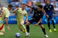 【サッカー男子】日本が前半11分に今大会初失点…　金メダル候補スペインとの大一番