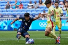 【サッカー男子】日本が後半に2失点…　金メダル候補スペイン戦　準決勝進出へ正念場続く