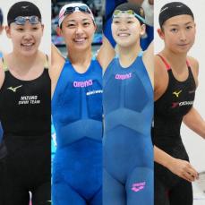 日本女子が全体5位で決勝へ　33歳・鈴木聡美―17歳・平井瑞希で一時トップ　400Mメドレーリレー