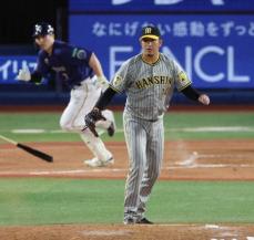 阪神　連勝が8で止まる　森下&佐藤輝弾で初回3点先取も、投手陣が崩れ10失点大敗…　後半戦初黒星