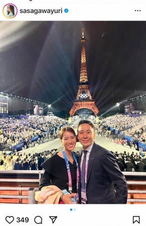 IOC委員・太田雄貴氏の妻・笹川友里アナ　家族4人で約4週間のパリ滞在「夫には感謝」も「自戒」のワケ