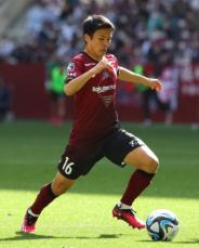 神戸MF斉藤未月が全体練習部分合流　昨年8月に全治1年の重傷