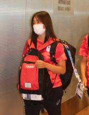 なでしこジャパン帰国　19歳谷川萌々子が決意新た　「中心選手になってチームを助けられる選手に」
