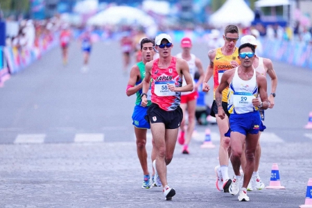 【競歩混合団体】川野将虎が1区2位通過で岡田久美子へ　高橋和生は11位で柳井綾音へ