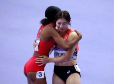 100ｍ障害の福部真子が準決勝進出「ディズニーの待ち時間かと」「地獄だったぁ」1組終えて待機→吉報