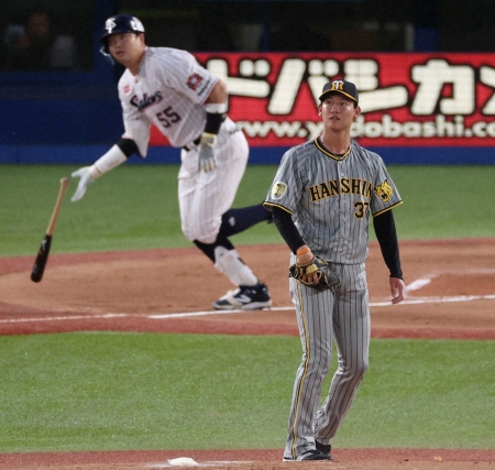 阪神・及川　プロ初“完投負け”　狭い神宮でビジターの洗礼4失点