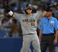 阪神・前川　フォークに食らいつき決勝打「還せて良かった。事を起こしたら何とかなると思っていた」