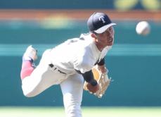 【甲子園】大阪桐蔭・中野大「虎」が甲子園で輝いた　2年生右腕が完封一番乗り「自分一人で…」