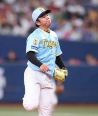 阪神・村上が5回4失点、自責3で降板　首位広島とのカード初戦は苦しい展開