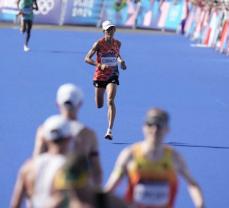 男子マラソンで大迫傑は13位　28キロから後退、6位の東京五輪に続く入賞はならず