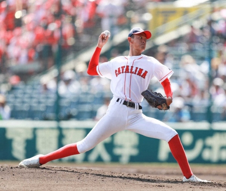 【甲子園】聖カタリナ学園・有馬恵叶　急成長した1メートル90右腕、まだ伸びしろだらけ