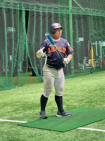 U15代表ENEOS・大久保監督次男・遼「負けないように頑張りたい」1メートル74、95キロの有望株