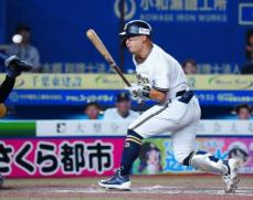 オリックス・森が激怒　ロッテ坂本から右肩付近に死球受け一触即発　警告試合が宣告される