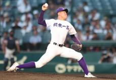 【甲子園】関東第一・米沢監督　早めの勝負手がピタリ「ここは力で、坂井遼に交代しました」