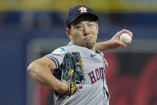 アストロズ・菊池雄星が5回まで1失点で勝利投手の権利ゲット　移籍後3戦目先発