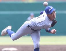 【甲子園】92球完封勝利の小松大谷・西川「実感沸かない…」大阪桐蔭応援に「すげえ」楽しむ余裕も