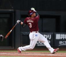 楽天・浅村　8月お待たせ弾　不振でスタメン落ち経験もベテラン奮起11号