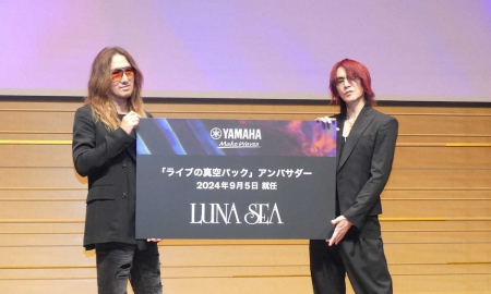 LUNA　SEA　“ライブの真空パック”アンバサダー就任　「100年後に僕らの音楽を遺したい」