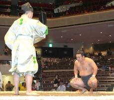 復帰2場所目の序二段・炎鵬が白星発進「着実に一歩を踏み出せている」場所前には関取衆とも稽古