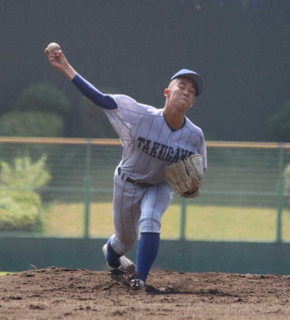 来秋要注目150キロ滝川・新井が初戦で散る　初回に乱調5与四死球もスカウト期待「それが伸びしろ」