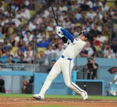 ドジャース・大谷　右へ左へ惜し～い大飛球　4打数無安打2戦連発ならず　チーム勝利でM15