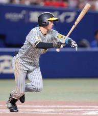 阪神・近本が6年目で初の月間MVP「素直にうれしく思う」　8月は打率・390、39安打放つ