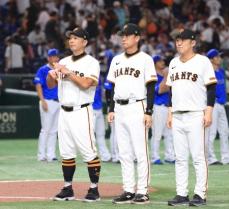 巨人4年ぶりVへ「M9」　阿部監督02年原監督以来の新人指揮官初点灯　12回ドロー死闘