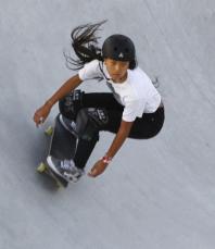 スケボー開心那　パリ五輪後に右足骨折していた　東京でのイベントで…「人生初の手術もしました」