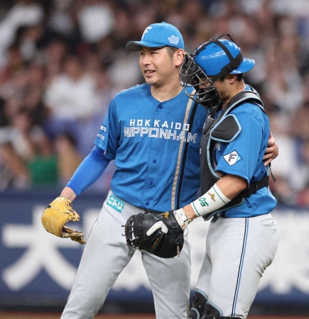 日本ハム・加藤貴が今季3度目完投で自身初2桁勝利　今季初バッテリーの郡司に「リード上手でした」