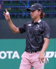 平田憲聖　ツアー史上初の月間4勝へ　66で首位と2打差の好発進「ピンチもしのぎながら回れた」