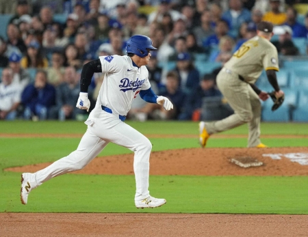 ドジャース・大谷「憧れの選手」イチローに並んだ56盗塁　33回連続！成功率は93・3％