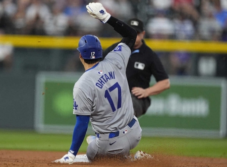 ついにイチロー超え！大谷翔平が2試合ぶり二盗決め今季57盗塁で日本選手最多記録「53－57」に