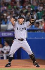 巨人・浅野翔吾　優勝一夜明けで左前へ適時打　13試合連続出塁