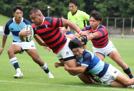 【関西大学ラグビー】4連覇を狙う京産大が計11トライの猛攻で開幕2連勝