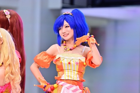 【コスプレ図鑑】まぶしすぎて泣きそうだよ…百越らい『アイカツ！』霧矢あおい　夢かなえた全力ステージ