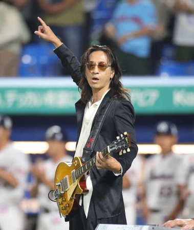 「GLAY」TAKURO　ヤクルト・青木宣親と「実はパパ友」　挑戦し続ける姿に「励まされ続けてきた」