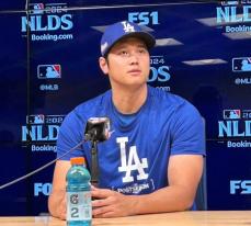 大谷翔平　初のポストシーズンへ「しっかり準備」　緊張してる？に「No！」英語で笑いとる場面も