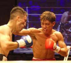 村田昴　9回TKO勝ちでWBO－AP新王者　プロ初のダウン喫するも連続KO継続で無敗対決制す