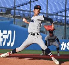 【高校野球】横浜が2年ぶり優勝　最速148キロの1年右腕・織田翔希が7回途中2失点と力投