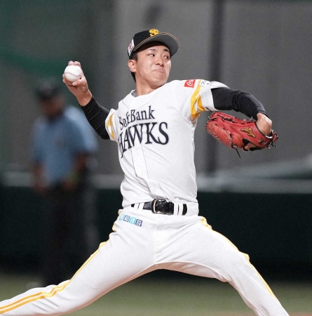 【筑後鷹】藤原大翔　「勝てる投手」を目指せ!　同じ育成出身の千賀、斉藤和巳4軍監督が理想像