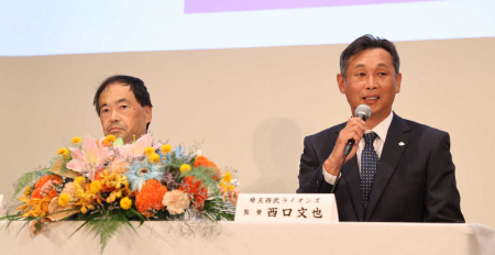 西武・西口文也新監督が就任会見「守りの野球が理想」　最下位からの逆襲誓う