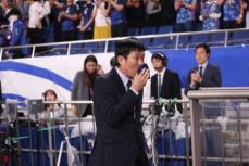 日本代表・森保監督　国歌斉唱で再び感極まり涙　超満員の埼玉スタジアムで目を潤ませる