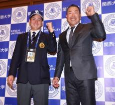 中日ドラ1・金丸　「左肩、大丈夫ですか?」指名あいさつで初対面の井上監督をいきなりイジった!?