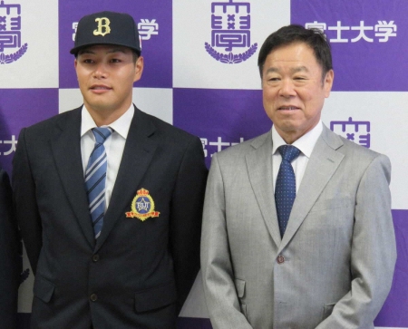 オリックス・ドラ1の麦谷、令和のイチロー目指す!　偉大な先輩の現役時代とほぼ同じ体格「追いつきたい」