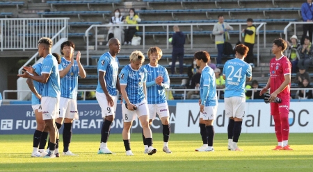 J2横浜FC　J1復帰は3節連続でお預け　前節に昇格決定の清水がJ2優勝決定