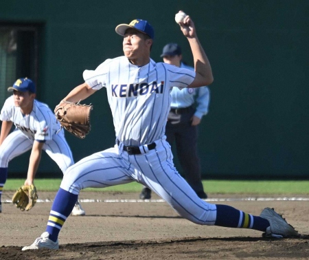 健大高崎・下重　7回無失点で決勝進出！「まだ選抜は意識せず、勝って神宮大会へ行きたい」